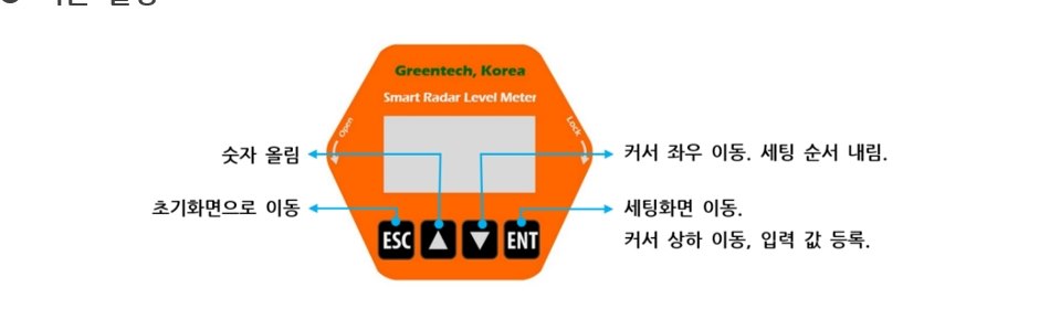 RD26 버튼 설명 - ESC, 상하 버튼, ENT 기능